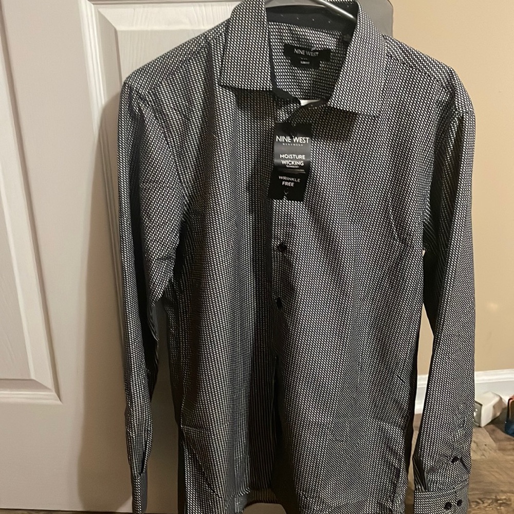 NWT mine west dress shirt